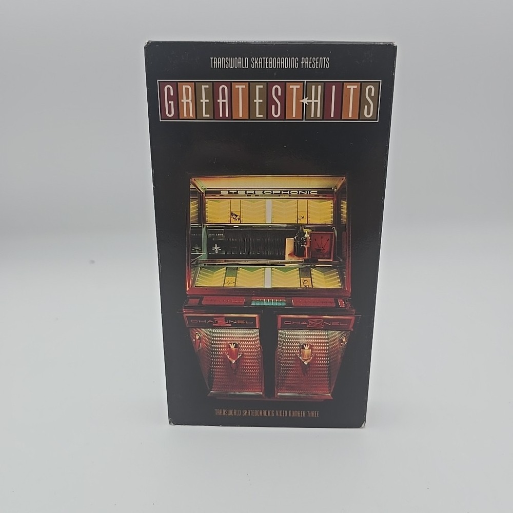 TRANSWORLD SKATEBOARD MAGAZINE GREATEST‎ HITS VHS SKATE VIDEO